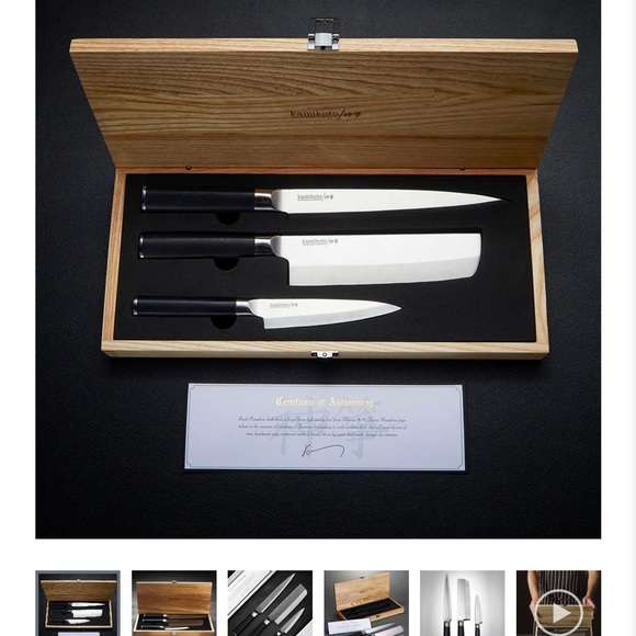 Kamikoto Kanepki Knife Set. New With Certificate Of  Kamikoto brand new!!